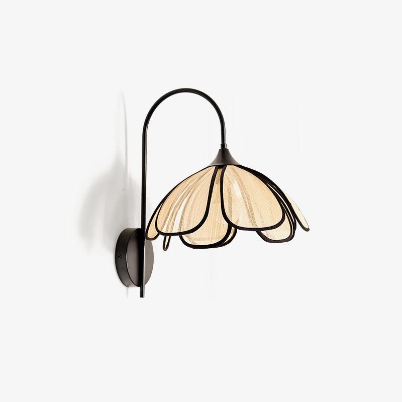 Ivsiliel Natural Burnt Petal Wall Lamp-Neutral Decor