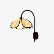 Ivsiliel Natural Burnt Petal Wall Lamp-Neutral Decor