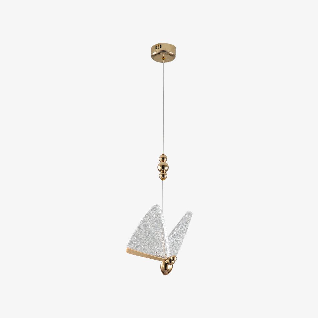 Lunora Modern Butterfly Pendant Light-Neutral Decor