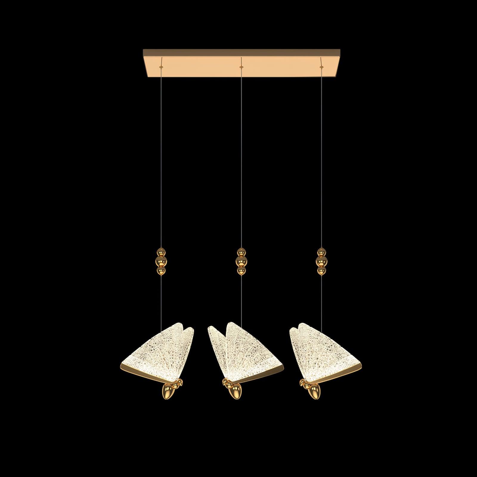 Lunora Modern Butterfly Pendant Light-Neutral Decor