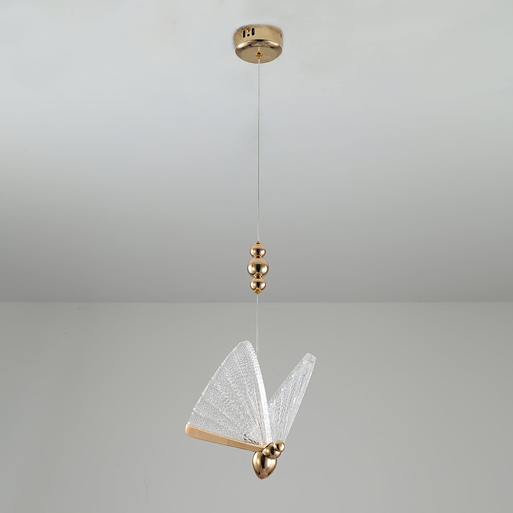 Lunora Modern Butterfly Pendant Light-Neutral Decor