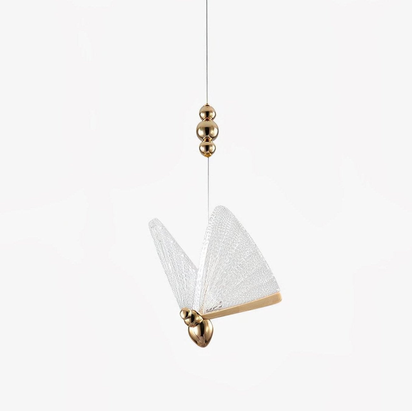 Lunora Modern Butterfly Pendant Light-Neutral Decor
