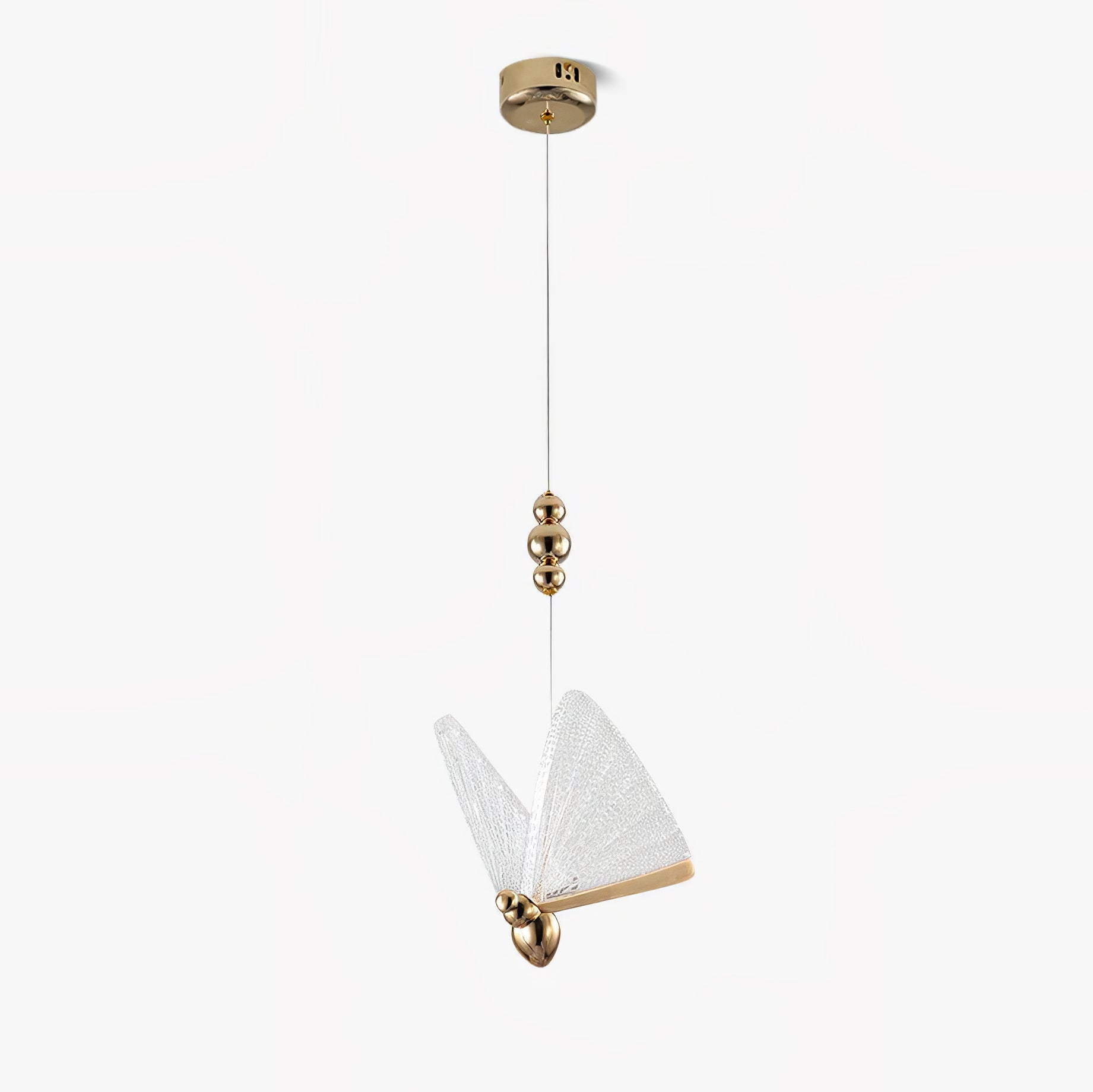 Lunora Modern Butterfly Pendant Light-Neutral Decor