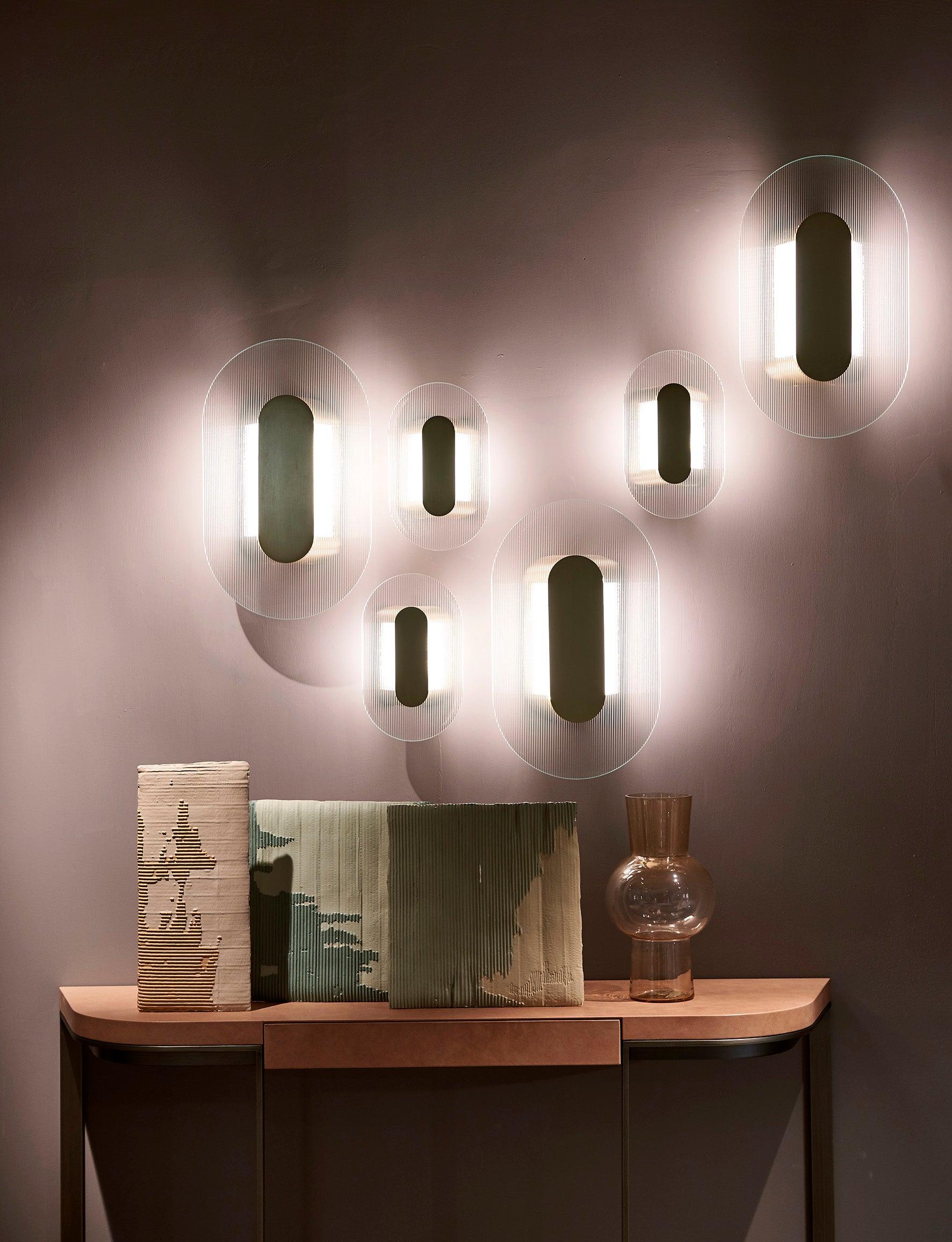 Dexven Premium Nordic Art Button Glass Wall Lamp-Neutral Decor