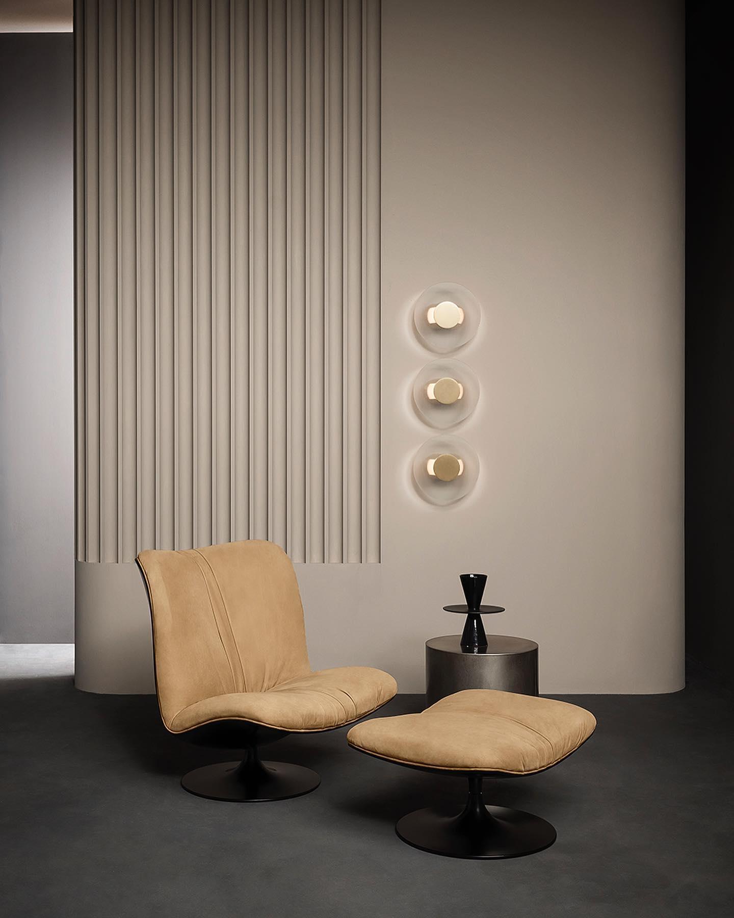 Dexven Premium Nordic Art Button Glass Wall Lamp-Neutral Decor