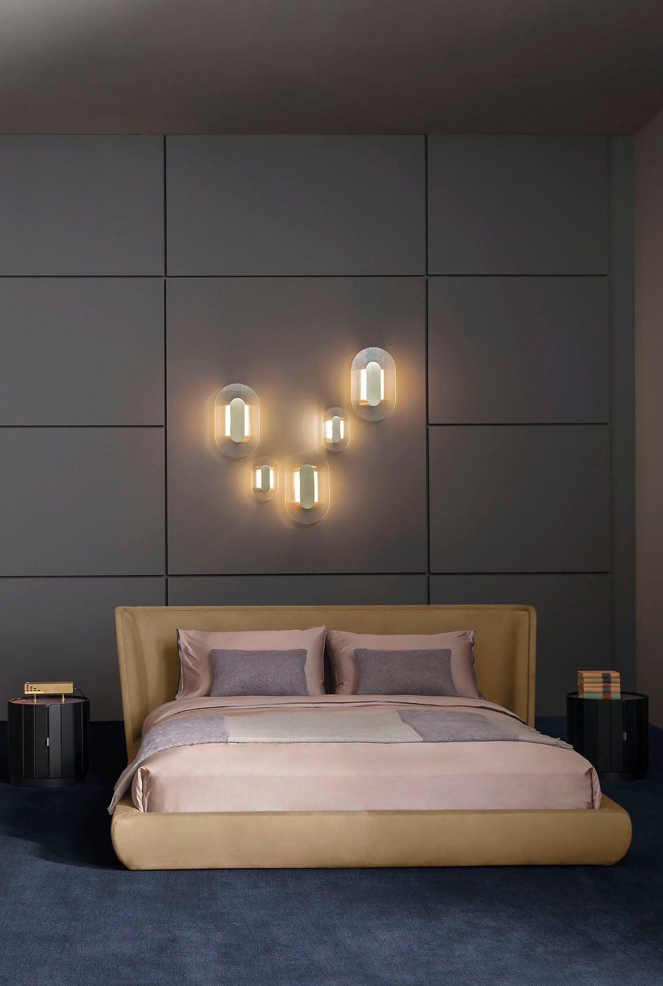 Dexven Premium Nordic Art Button Glass Wall Lamp-Neutral Decor