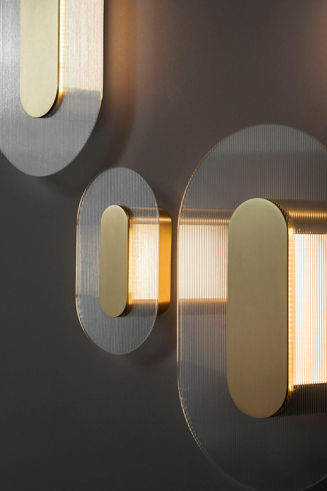 Dexven Premium Nordic Art Button Glass Wall Lamp-Neutral Decor