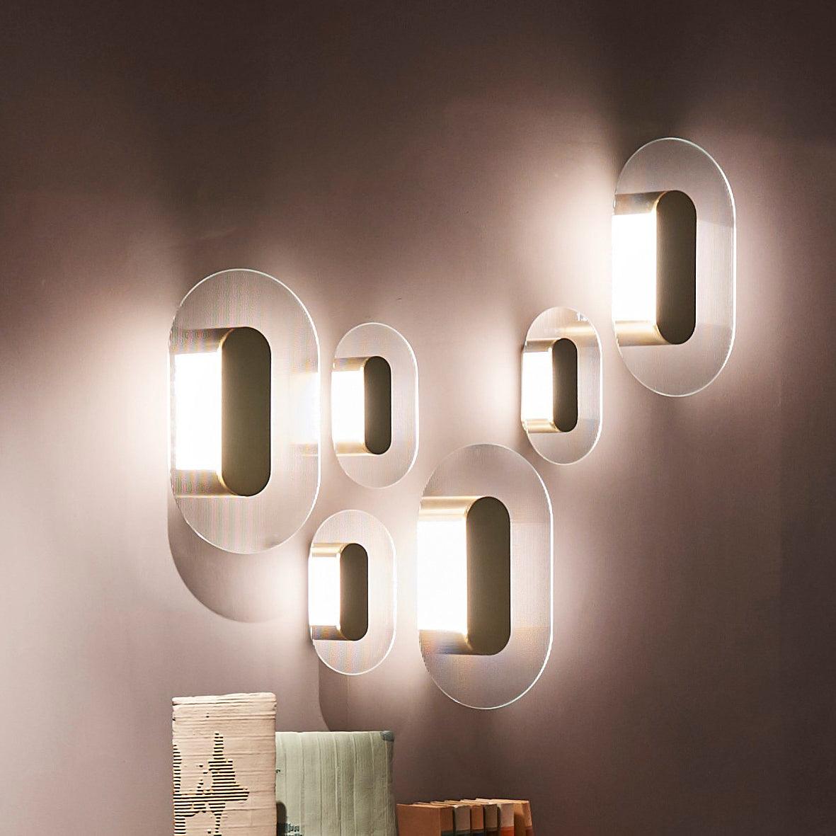 Dexven Premium Nordic Art Button Glass Wall Lamp-Neutral Decor