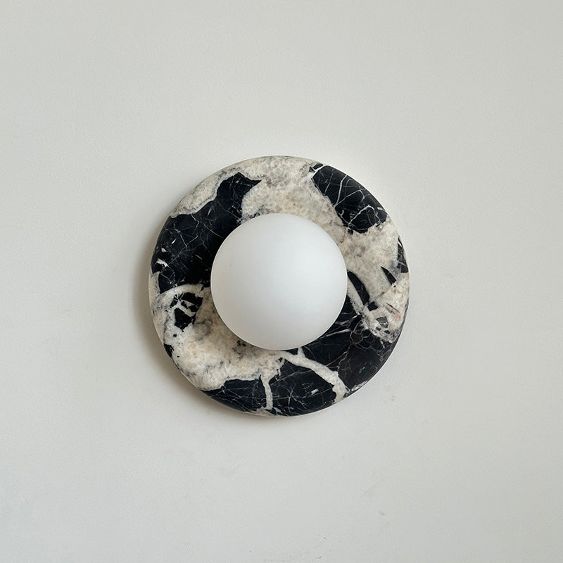 Hako Marble Indoor Wall Sconce