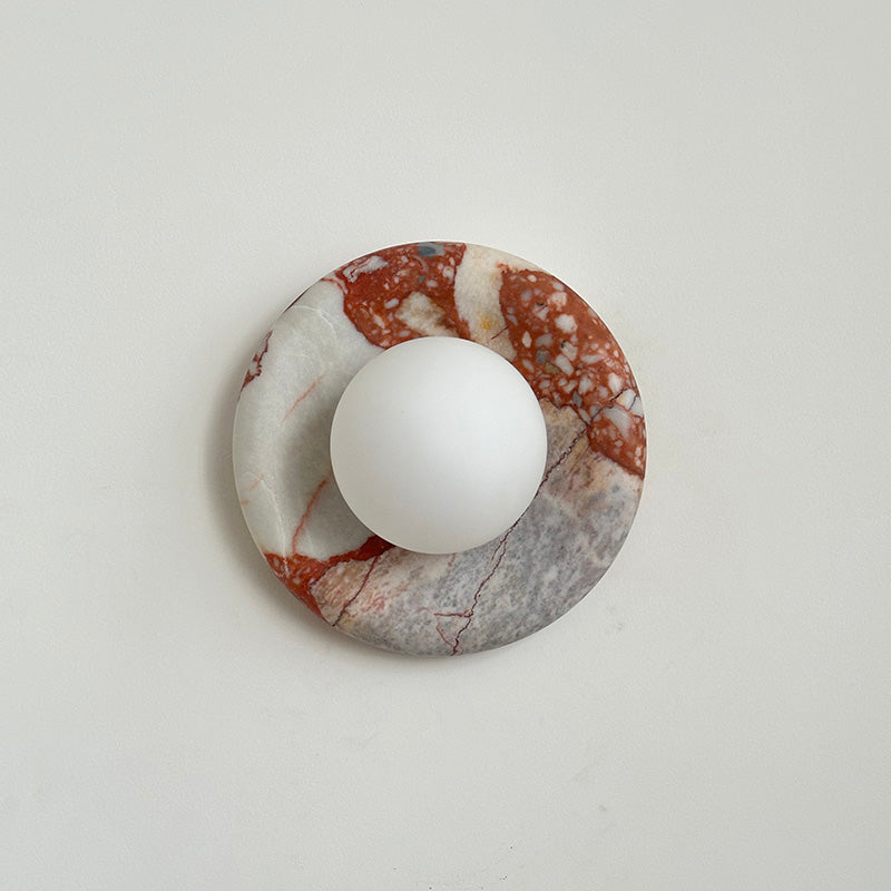 Hako Marble Indoor Wall Sconce