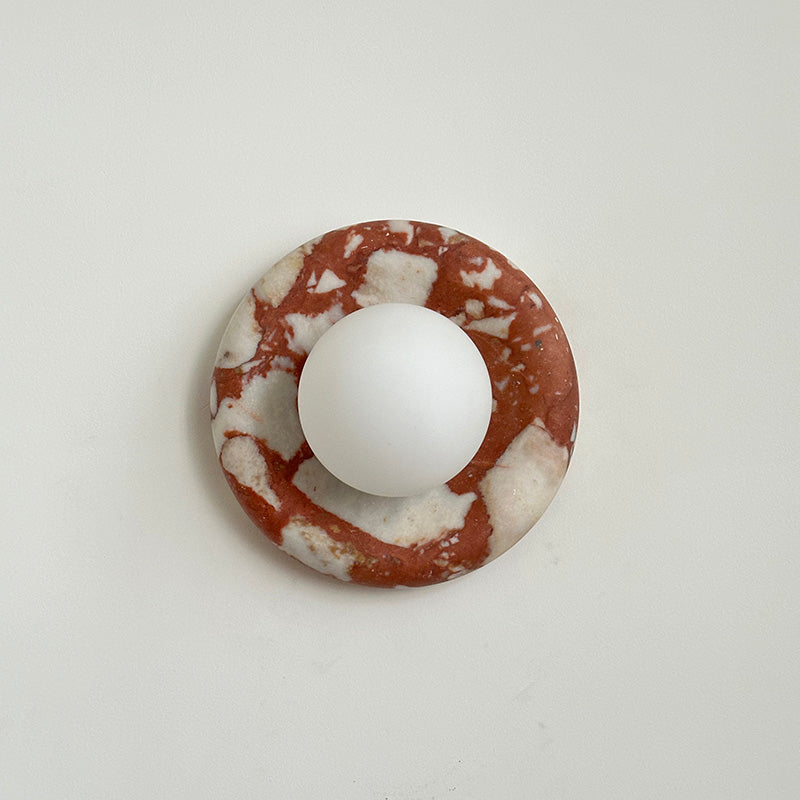 Hako Marble Indoor Wall Sconce