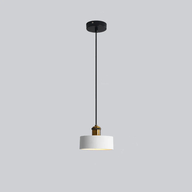 Aria Art Deco Minimalist Monochrome Pendant Light - Neutral Decor