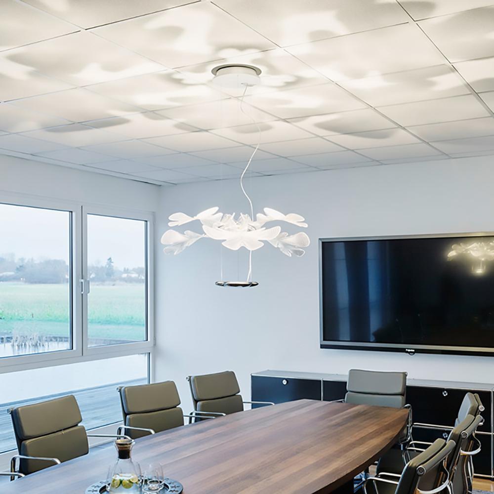 Ravis Chandelier Suspension Clear Leaf-Neutral Decor