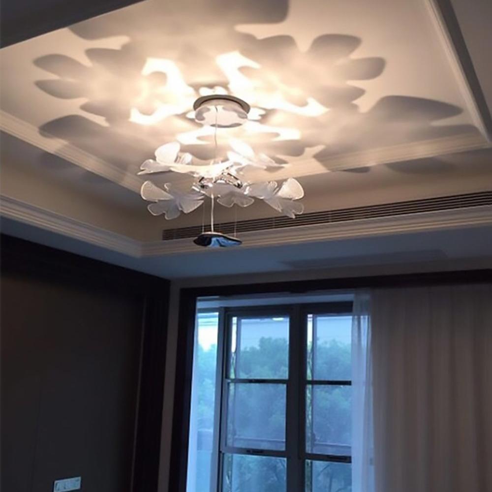 Ravis Chandelier Suspension Clear Leaf-Neutral Decor
