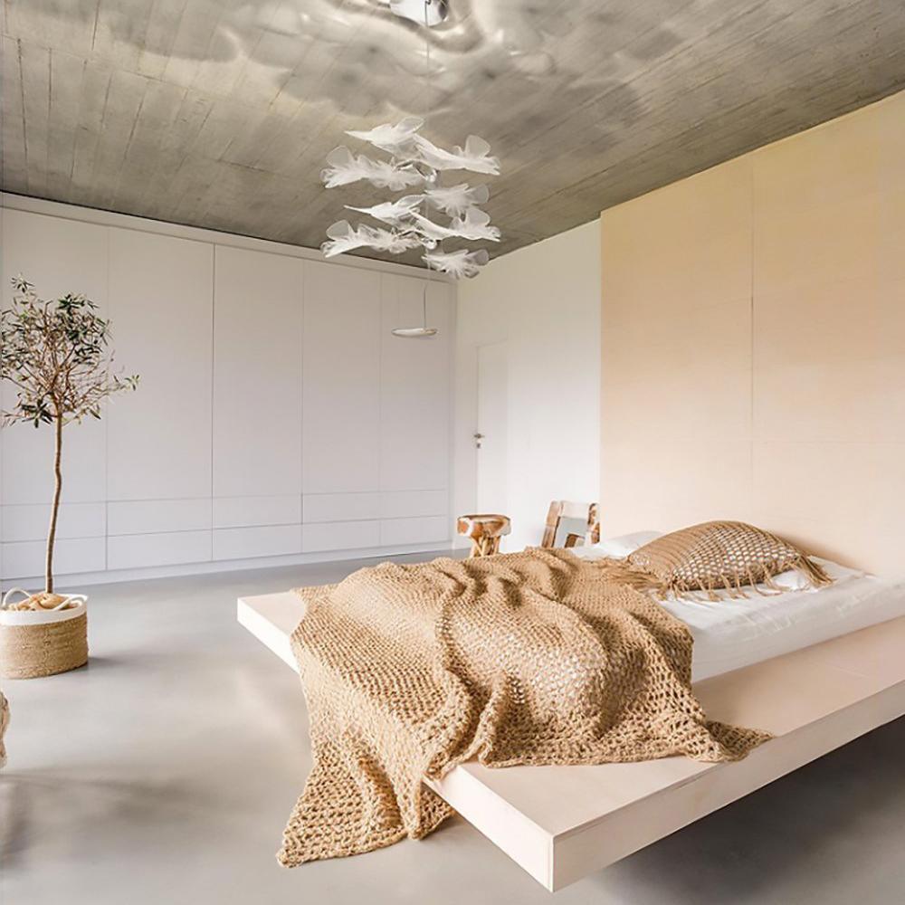 Ravis Chandelier Suspension Clear Leaf-Neutral Decor