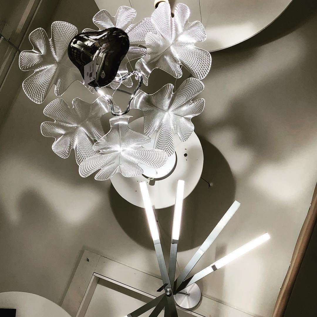 Ravis Chandelier Suspension Clear Leaf-Neutral Decor