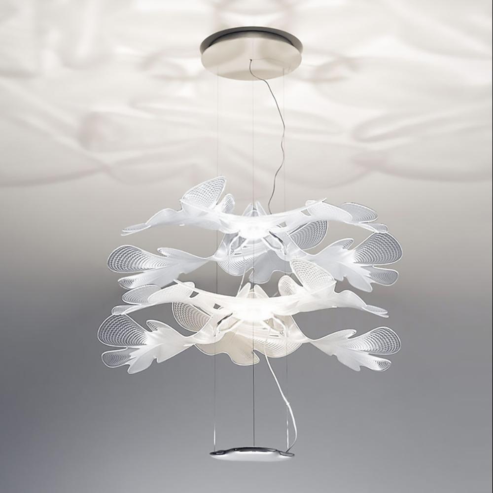 Ravis Chandelier Suspension Clear Leaf-Neutral Decor
