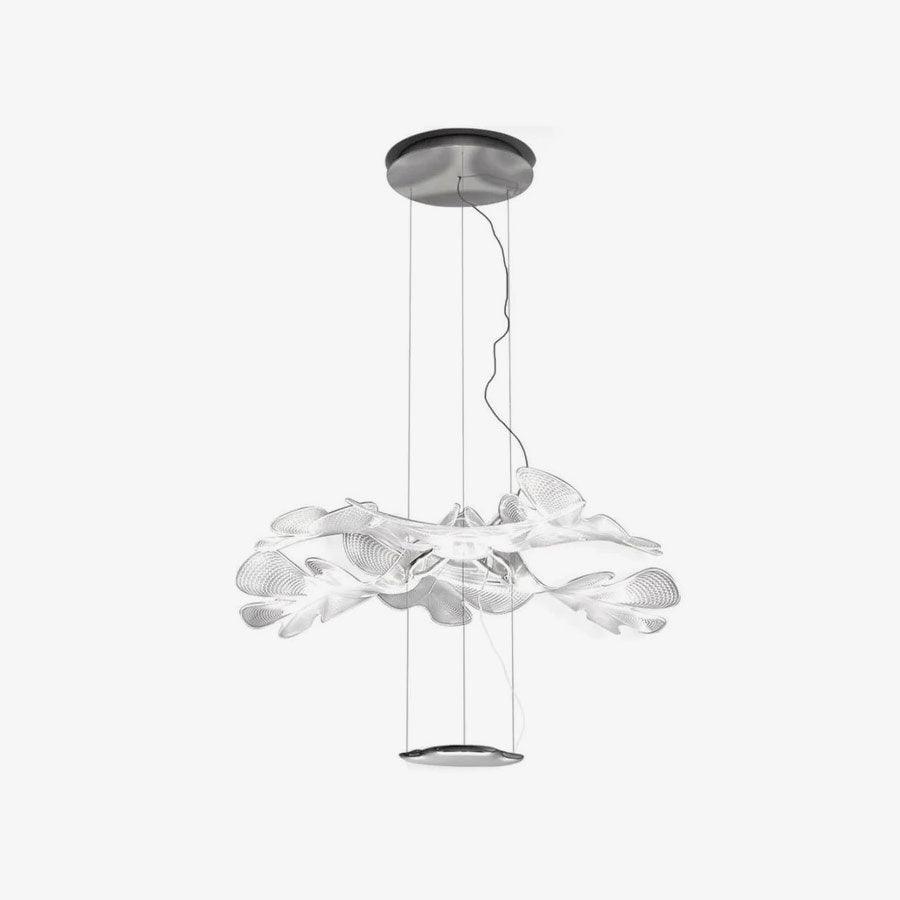 Ravis Chandelier Suspension Clear Leaf-Neutral Decor