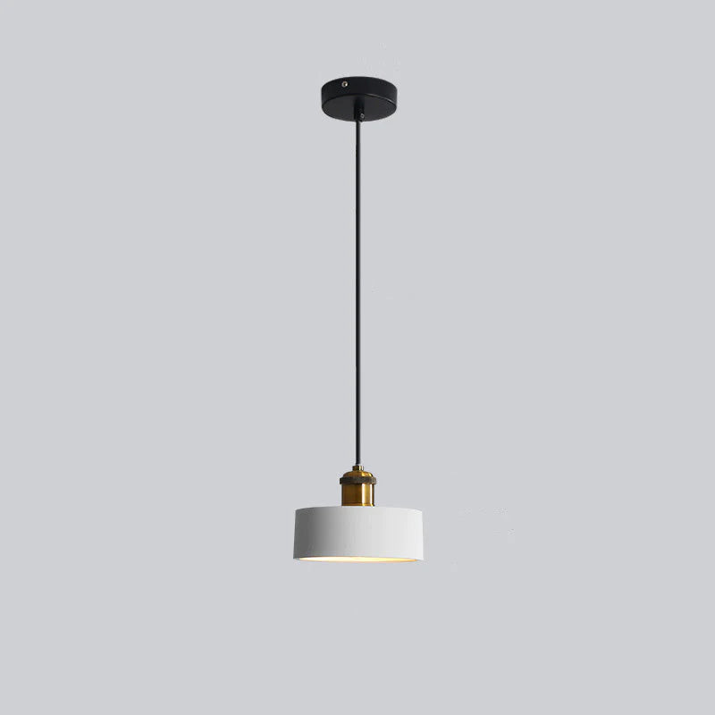 Aria Art Deco Minimalist Monochrome Pendant Light - Neutral Decor