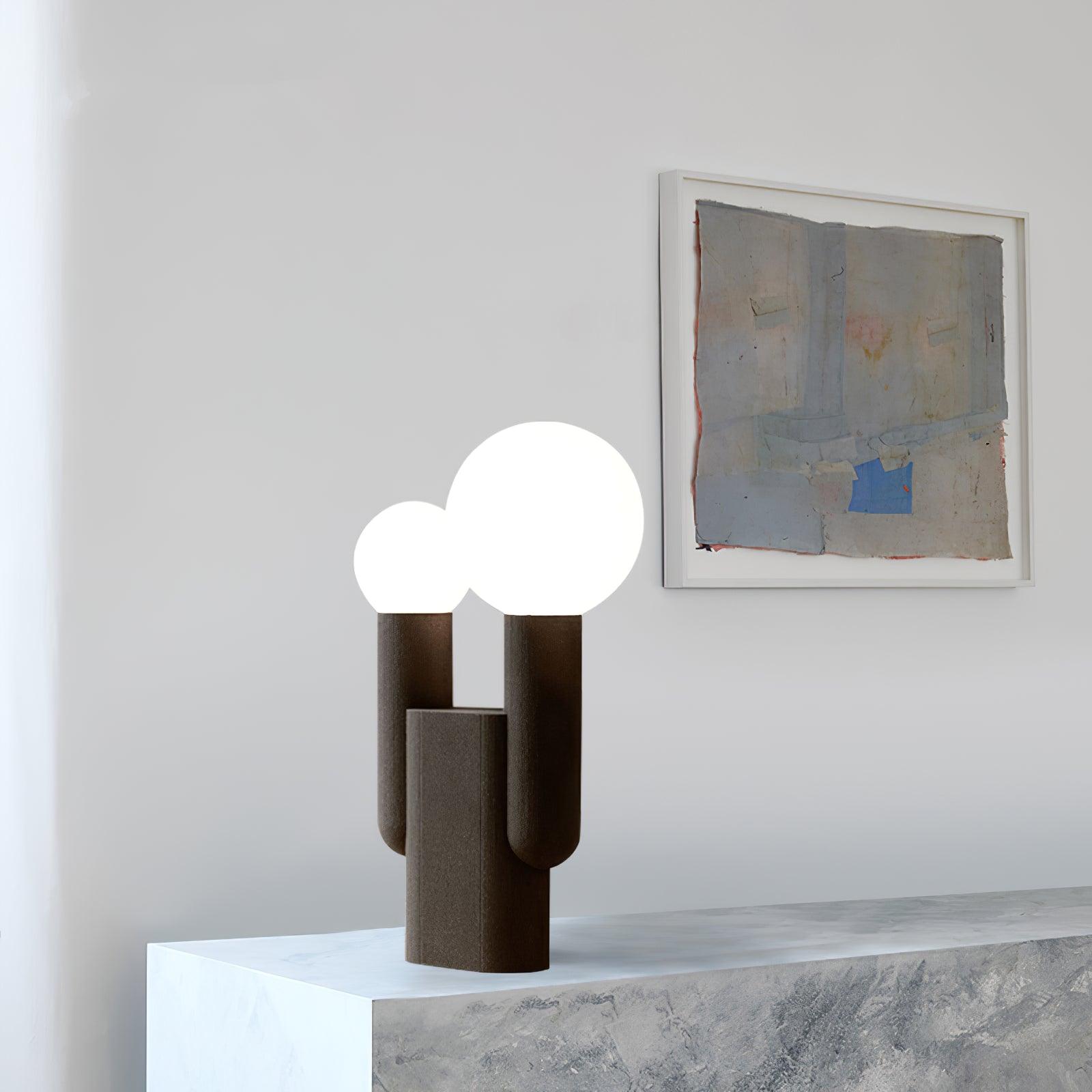 Zevelyre Organic Resin Wall Light-Neutral Decor