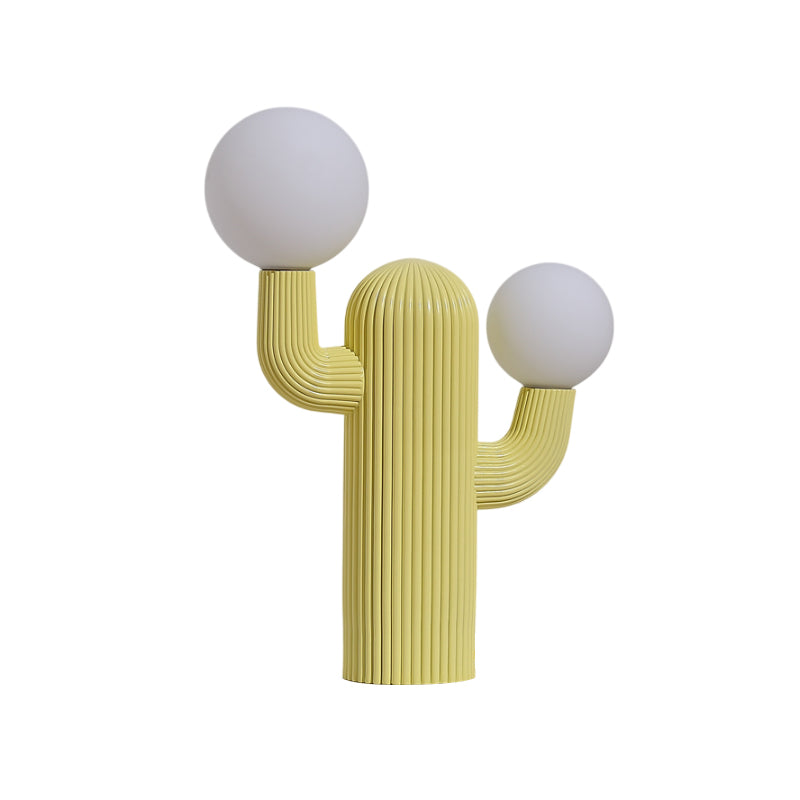 Top-down view of the Cactus Table Lamp showing the G9 bulb base.
