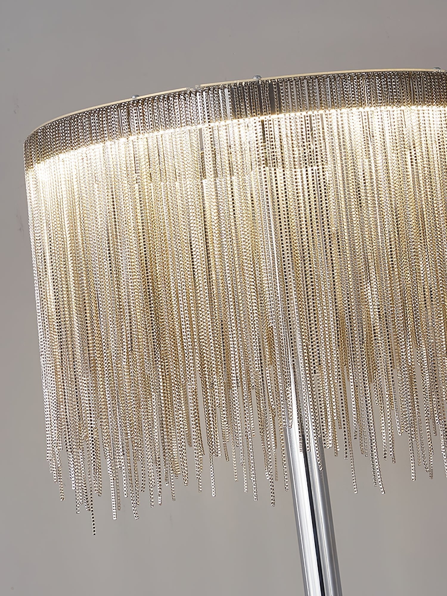 Fringe Cadena Tassel Floor Lamp-Neutral Decor