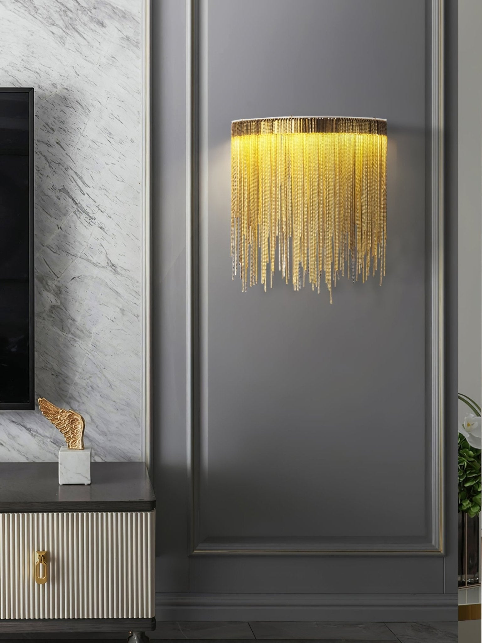 Gove Steel Elegant Wall Lamp-Neutral Decor