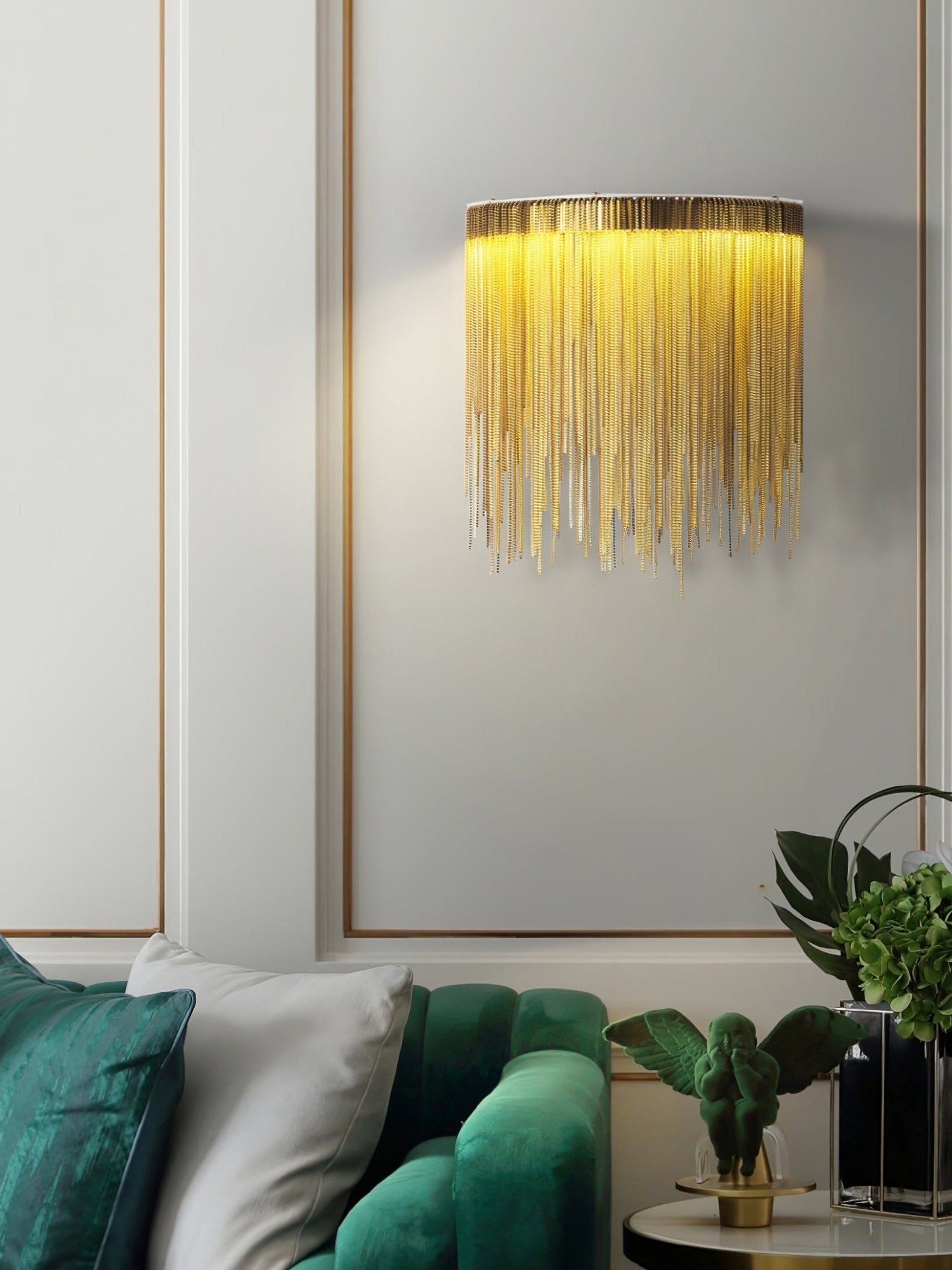 Gove Steel Elegant Wall Lamp-Neutral Decor