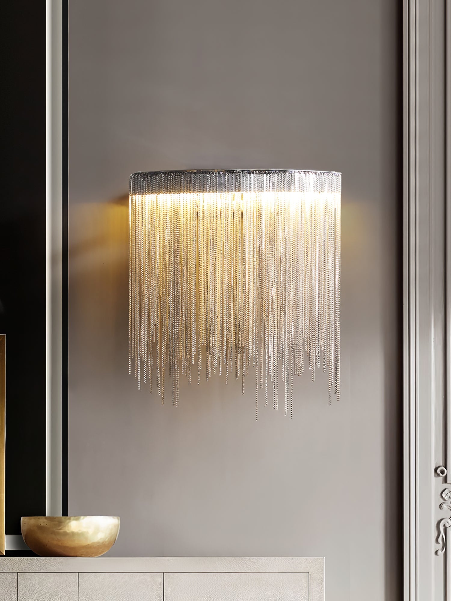 Gove Steel Elegant Wall Lamp-Neutral Decor