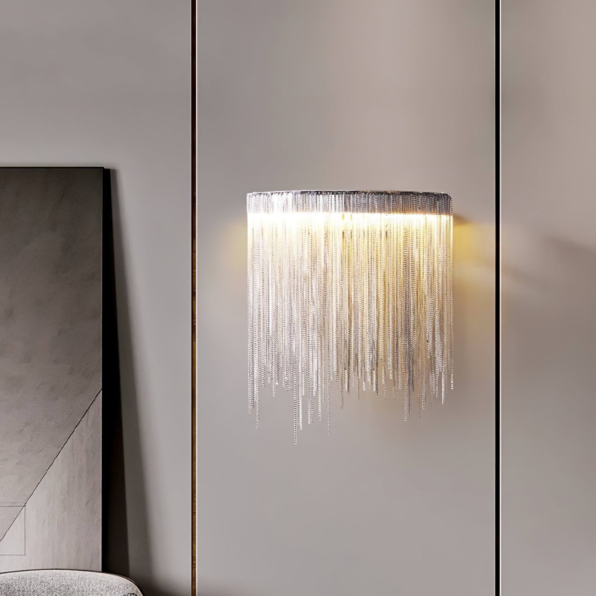 Gove Steel Elegant Wall Lamp-Neutral Decor