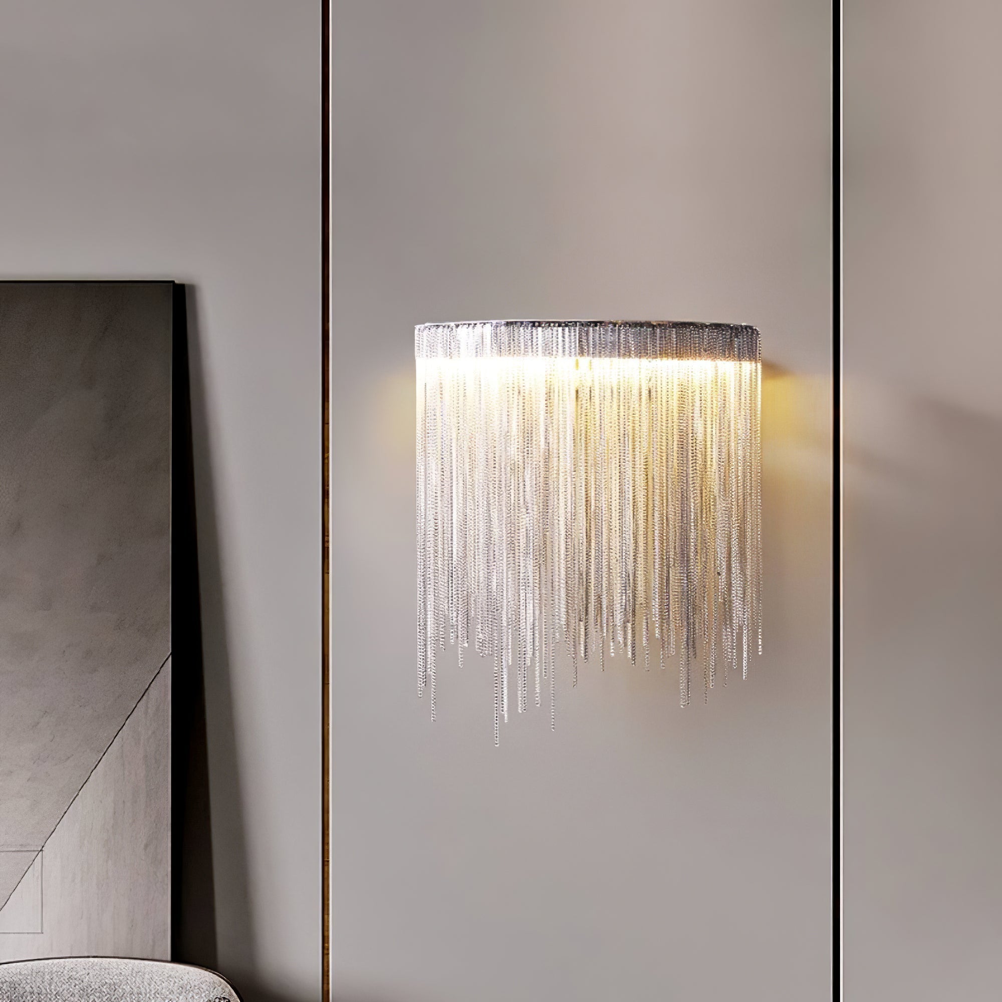 Gove Steel Elegant Wall Lamp-Neutral Decor