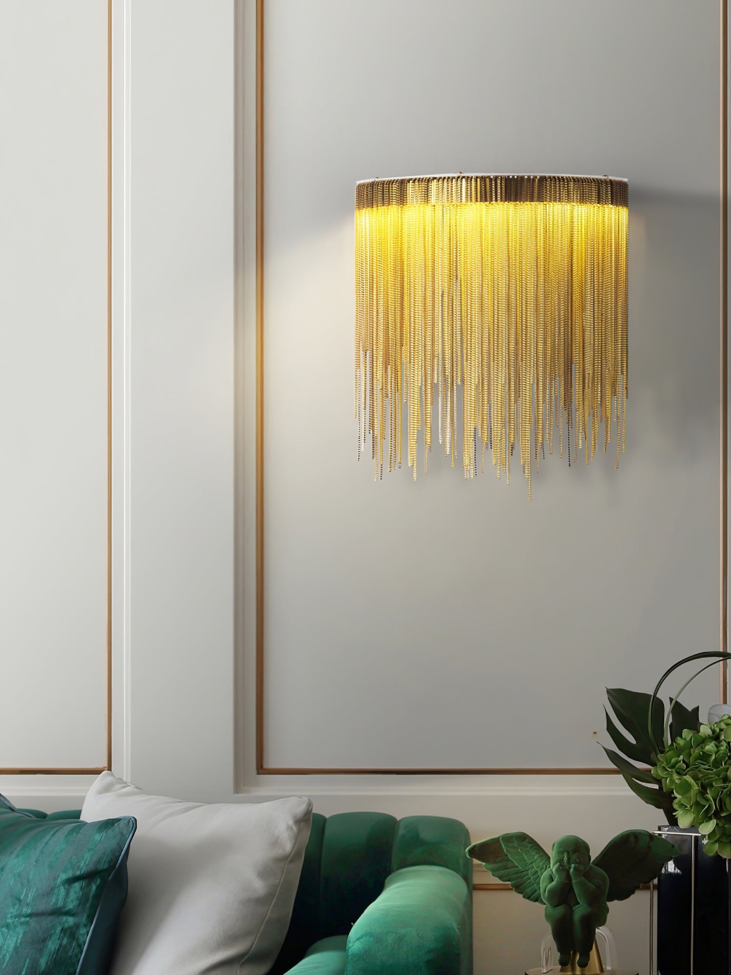 Gove Steel Elegant Wall Lamp-Neutral Decor