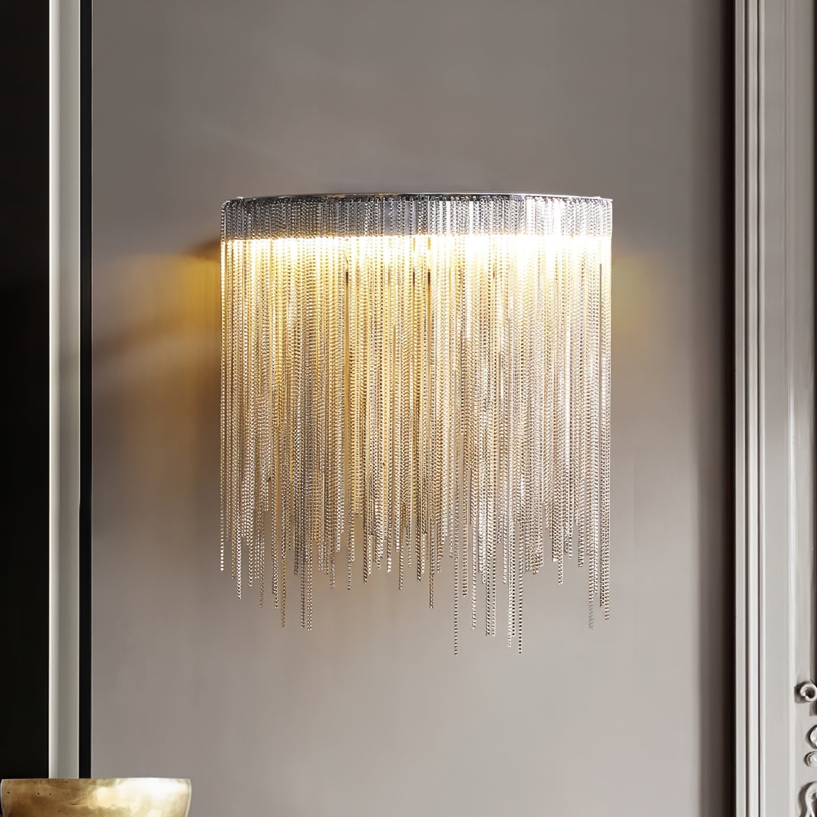 Gove Steel Elegant Wall Lamp-Neutral Decor