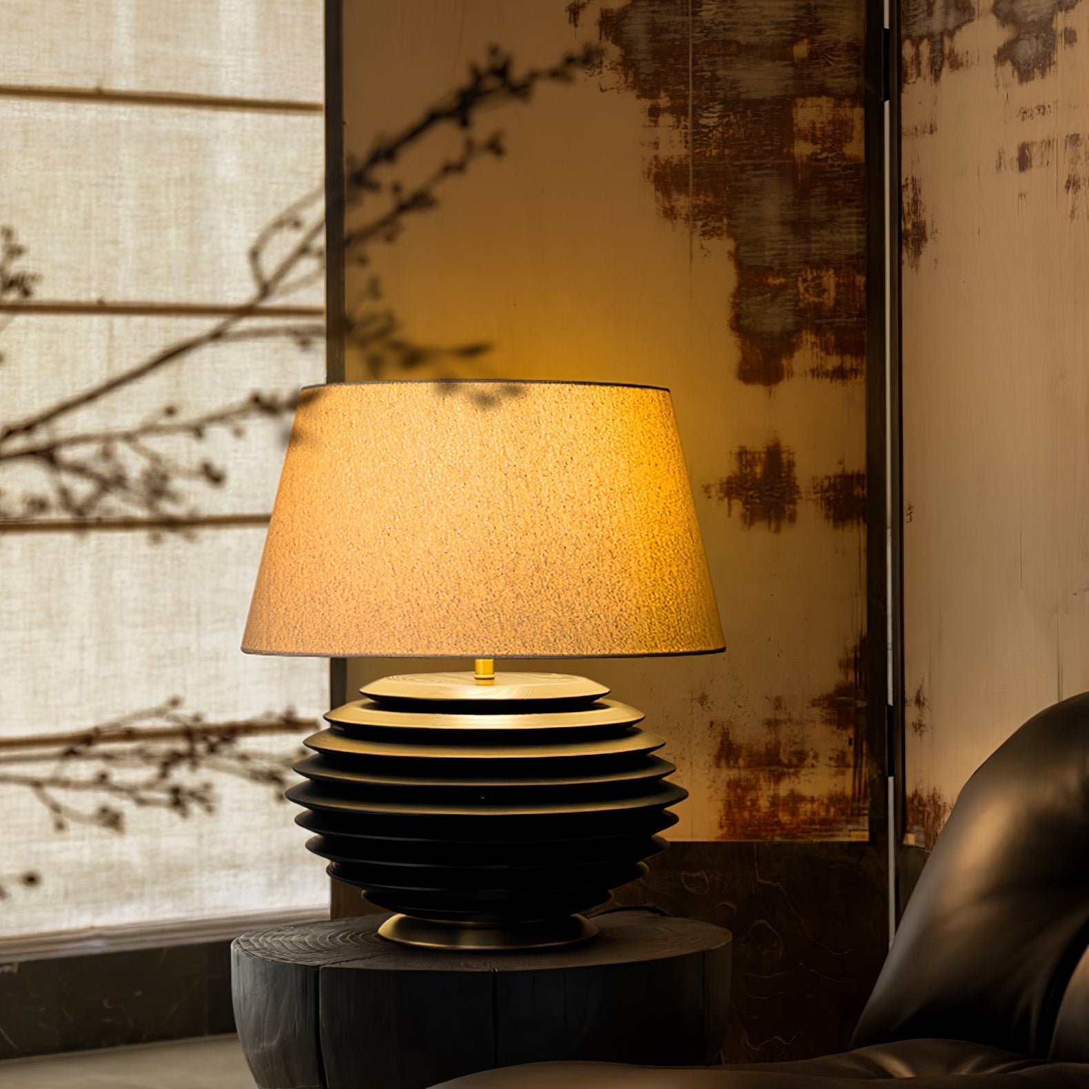 Abby Modern Table Lamp-Neutral Decor