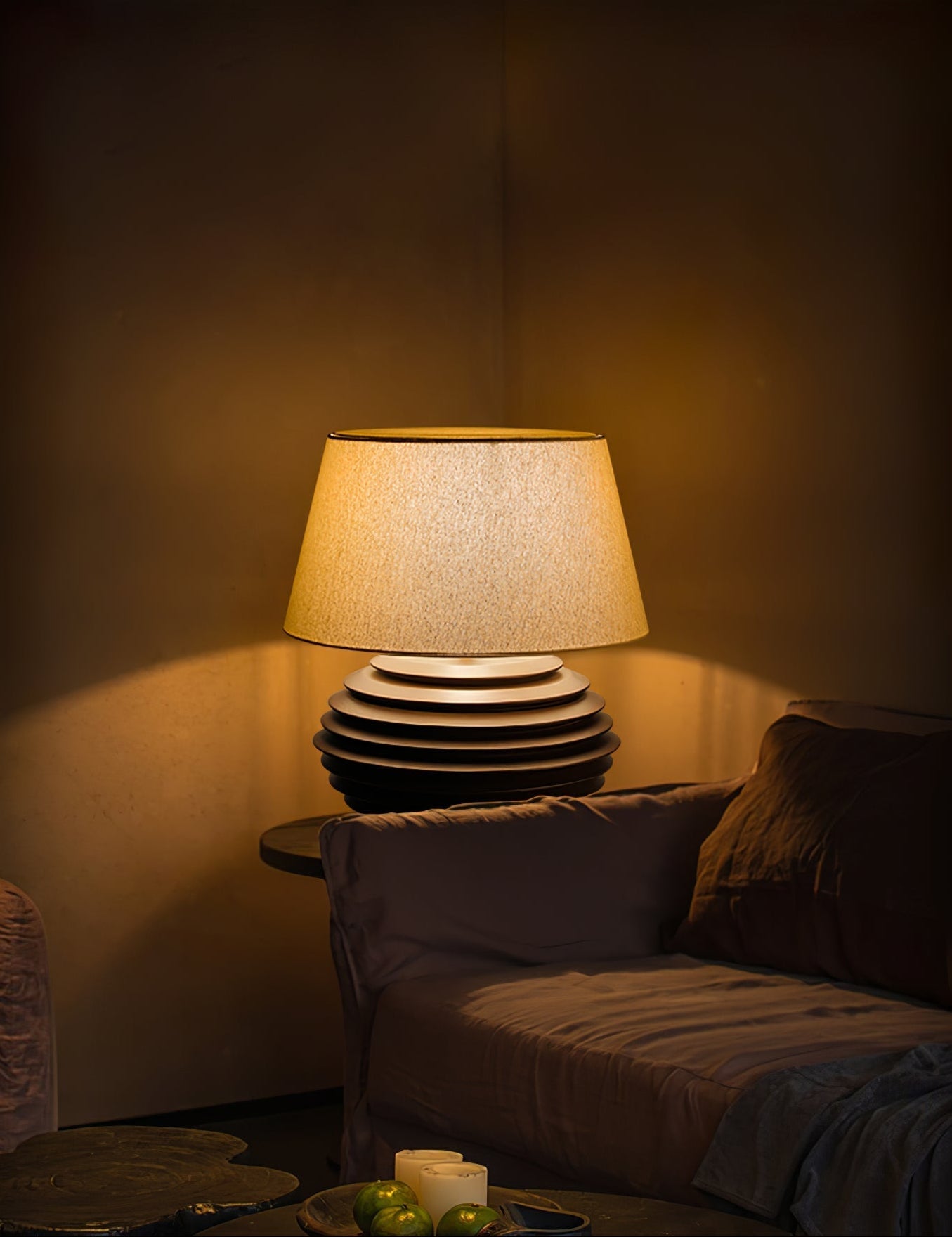 Abby Modern Table Lamp-Neutral Decor