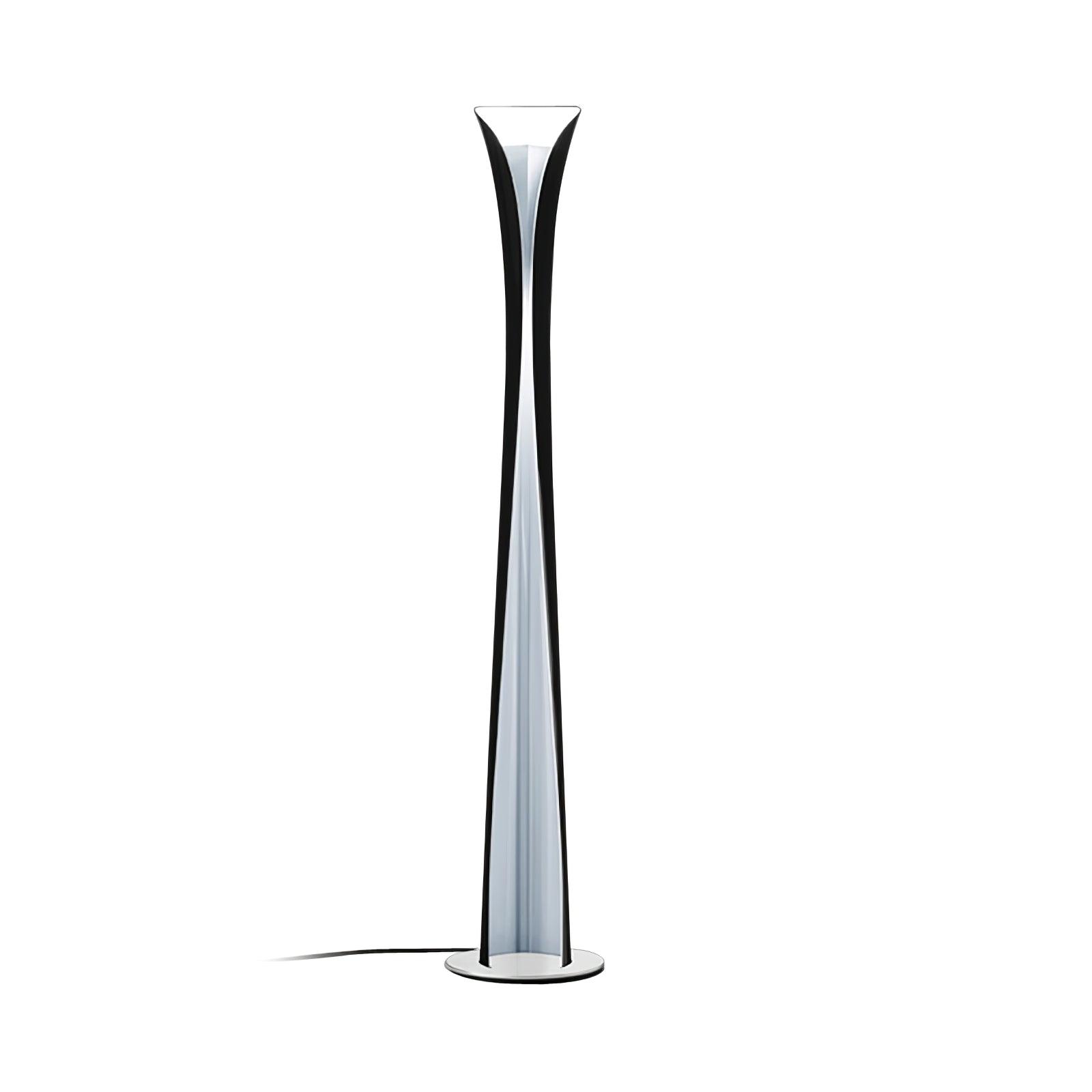 Cirvel Aluminum Futuristic Floor Lamp-Neutral Decor