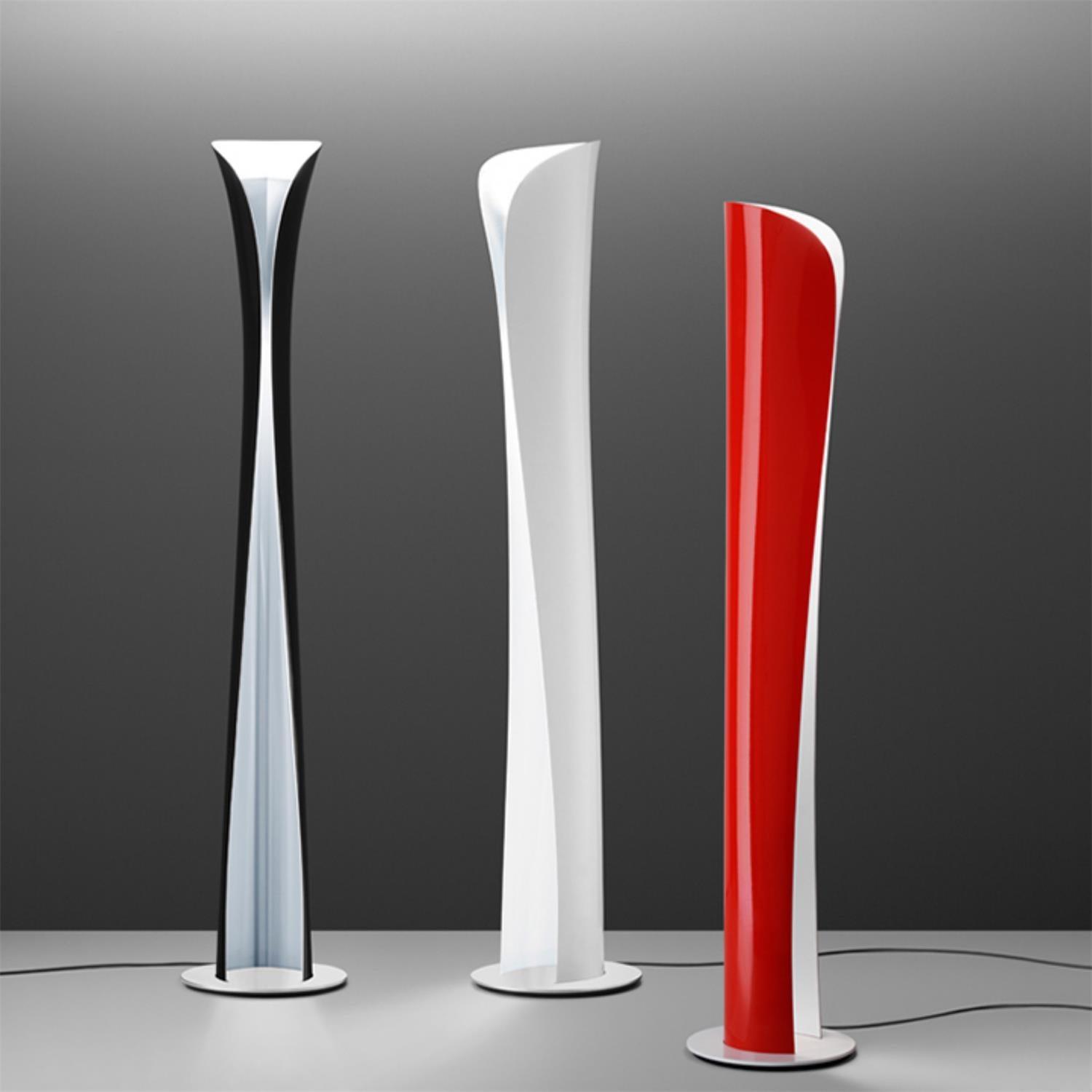 Cirvel Aluminum Futuristic Floor Lamp-Neutral Decor