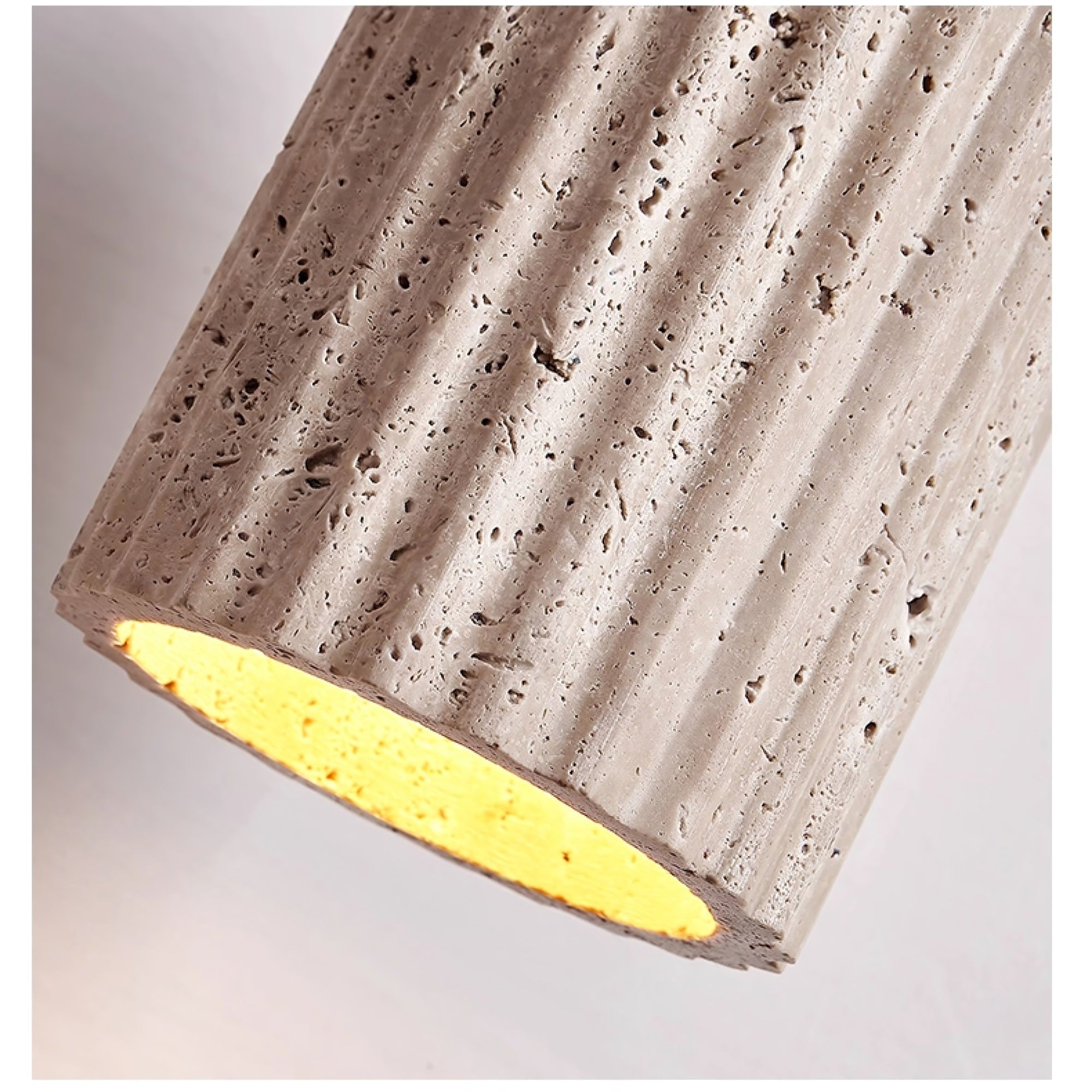 Mysolel Travertine Pendant Light-Neutral Decor