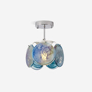 Lenira Ceiling Lamp Blue Art Glass Modern-Neutral Decor