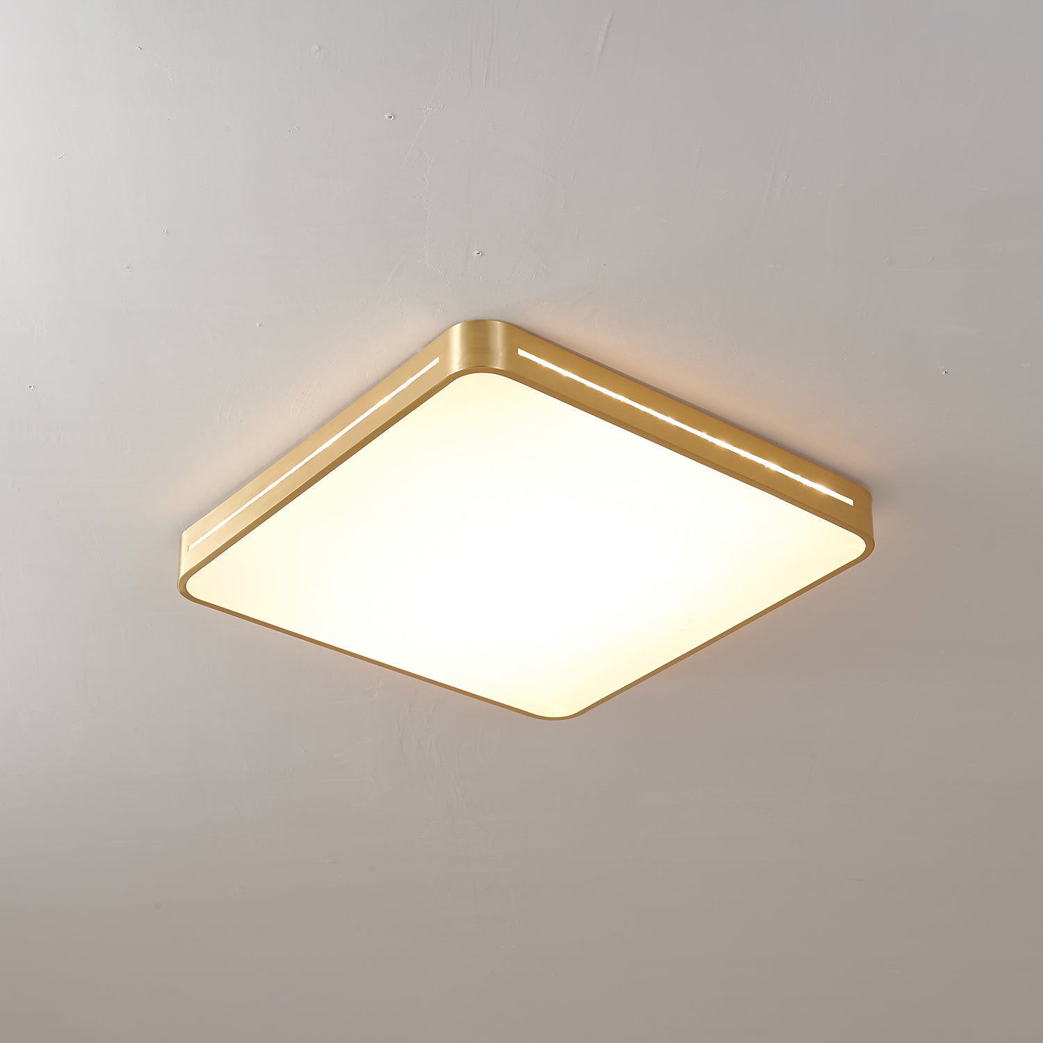Eurcarara Modern Minimalist Brass Ceiling Light-Neutral Decor
