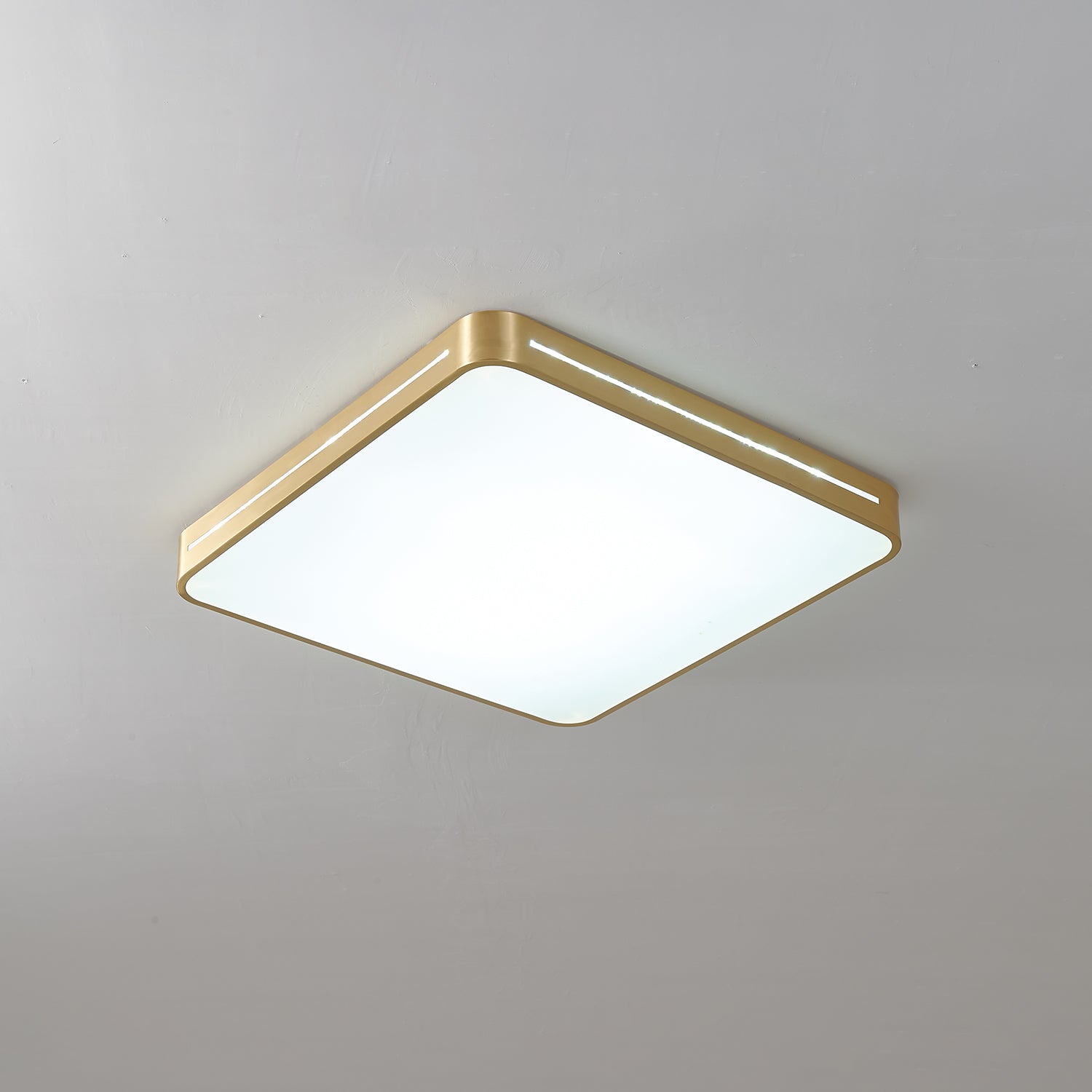 Eurcarara Modern Minimalist Brass Ceiling Light-Neutral Decor