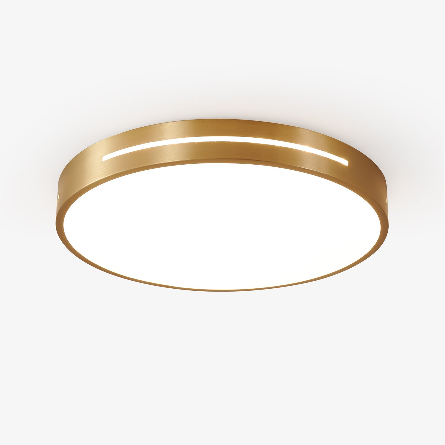 Eurcarara Modern Minimalist Brass Ceiling Light-Neutral Decor