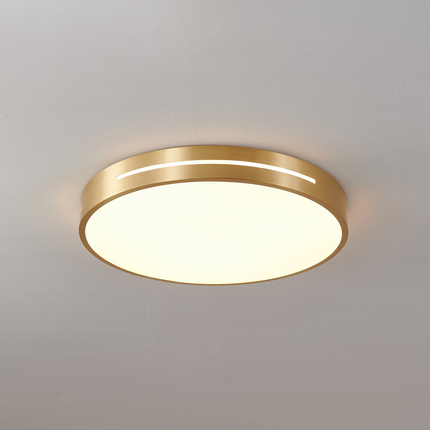 Eurcarara Modern Minimalist Brass Ceiling Light-Neutral Decor
