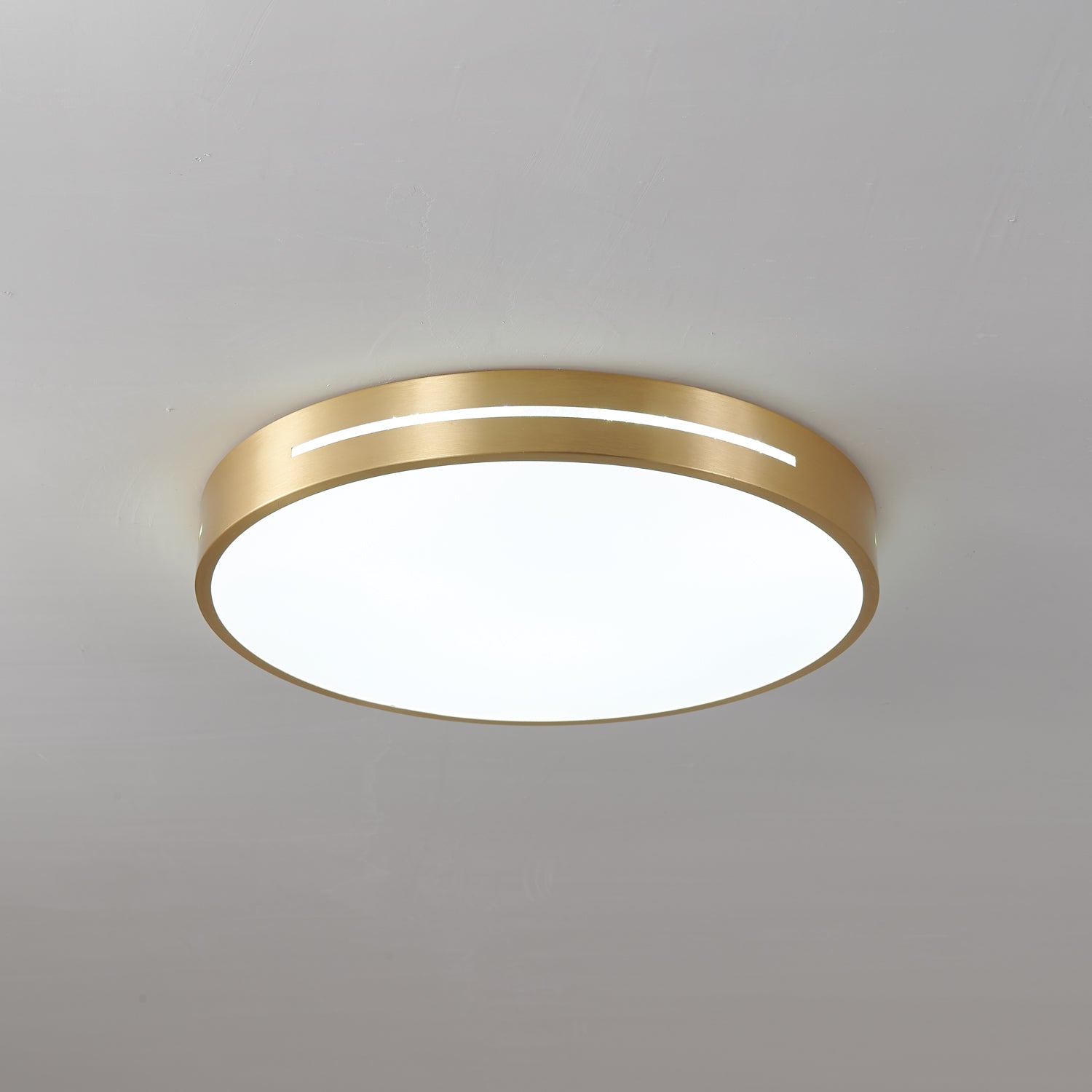 Eurcarara Modern Minimalist Brass Ceiling Light-Neutral Decor