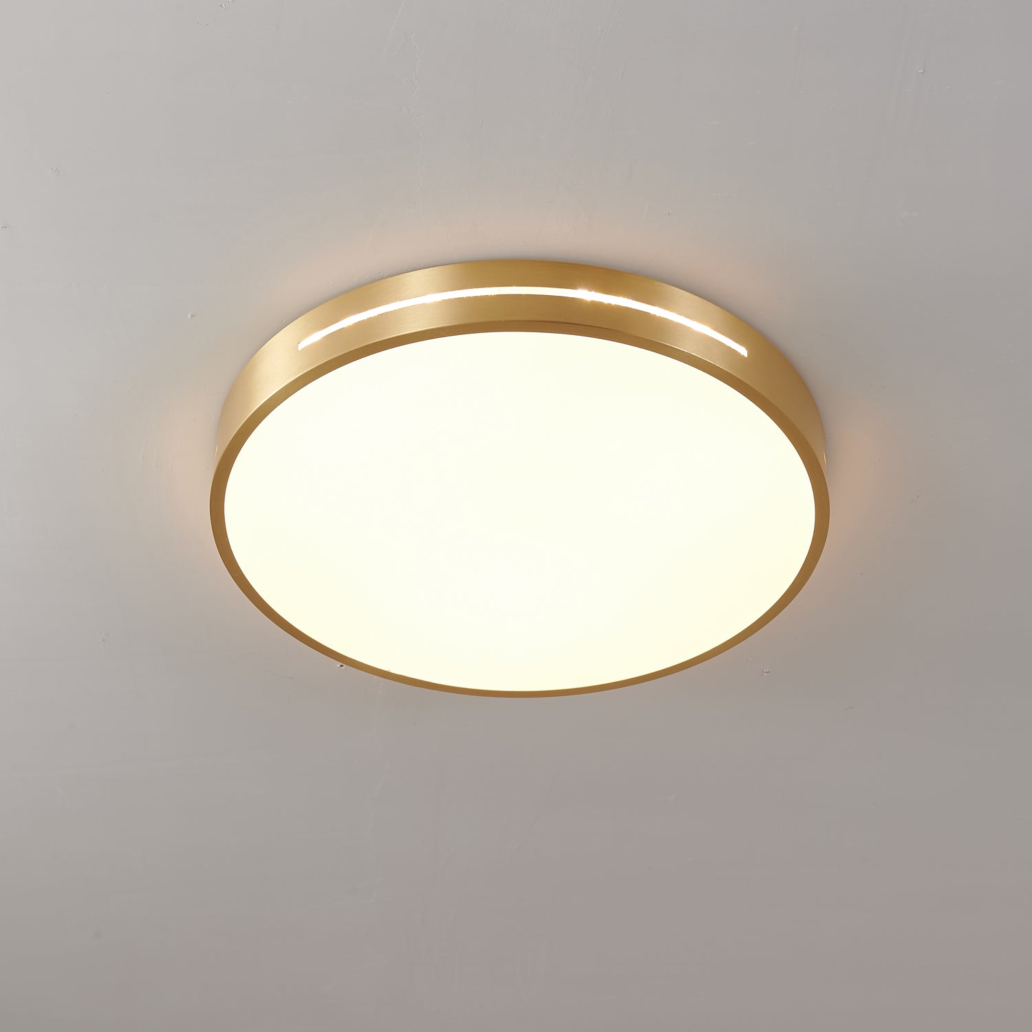 Eurcarara Modern Minimalist Brass Ceiling Light-Neutral Decor