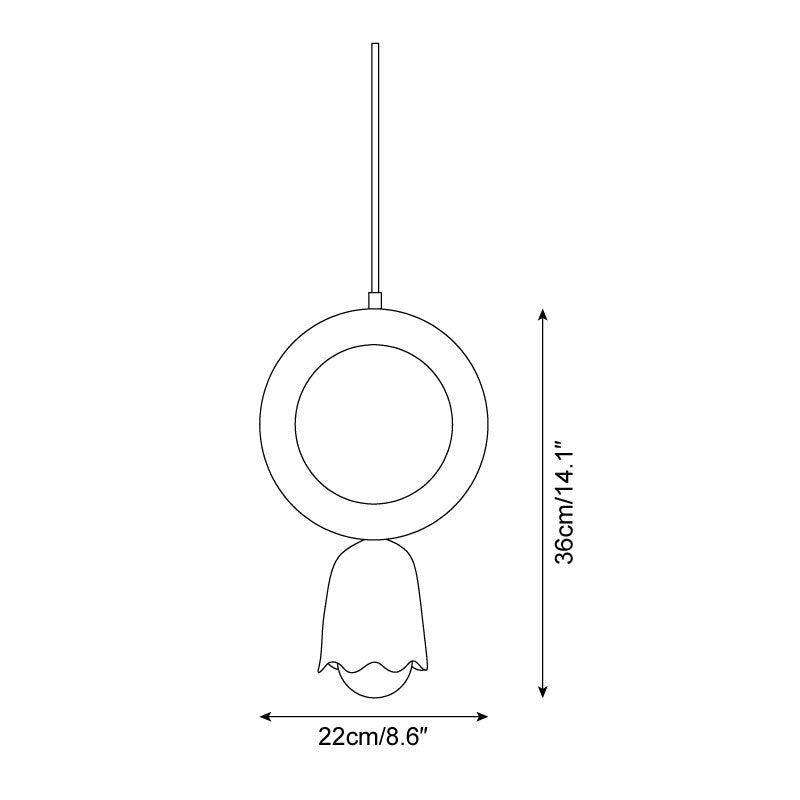 Givnoa Minimalist Pendant Light