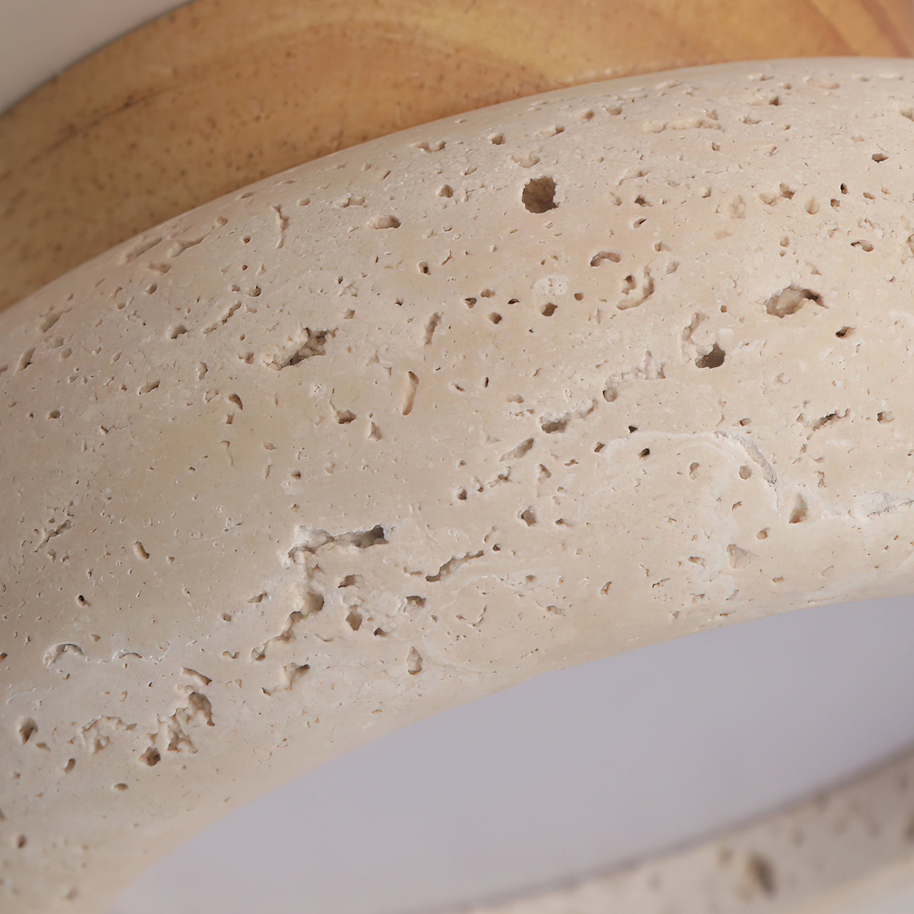 Astra Ceiling Light Mini Donut Travertine - Neutralighting