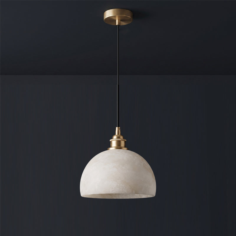 Flintwick Alabaster Pendant Light