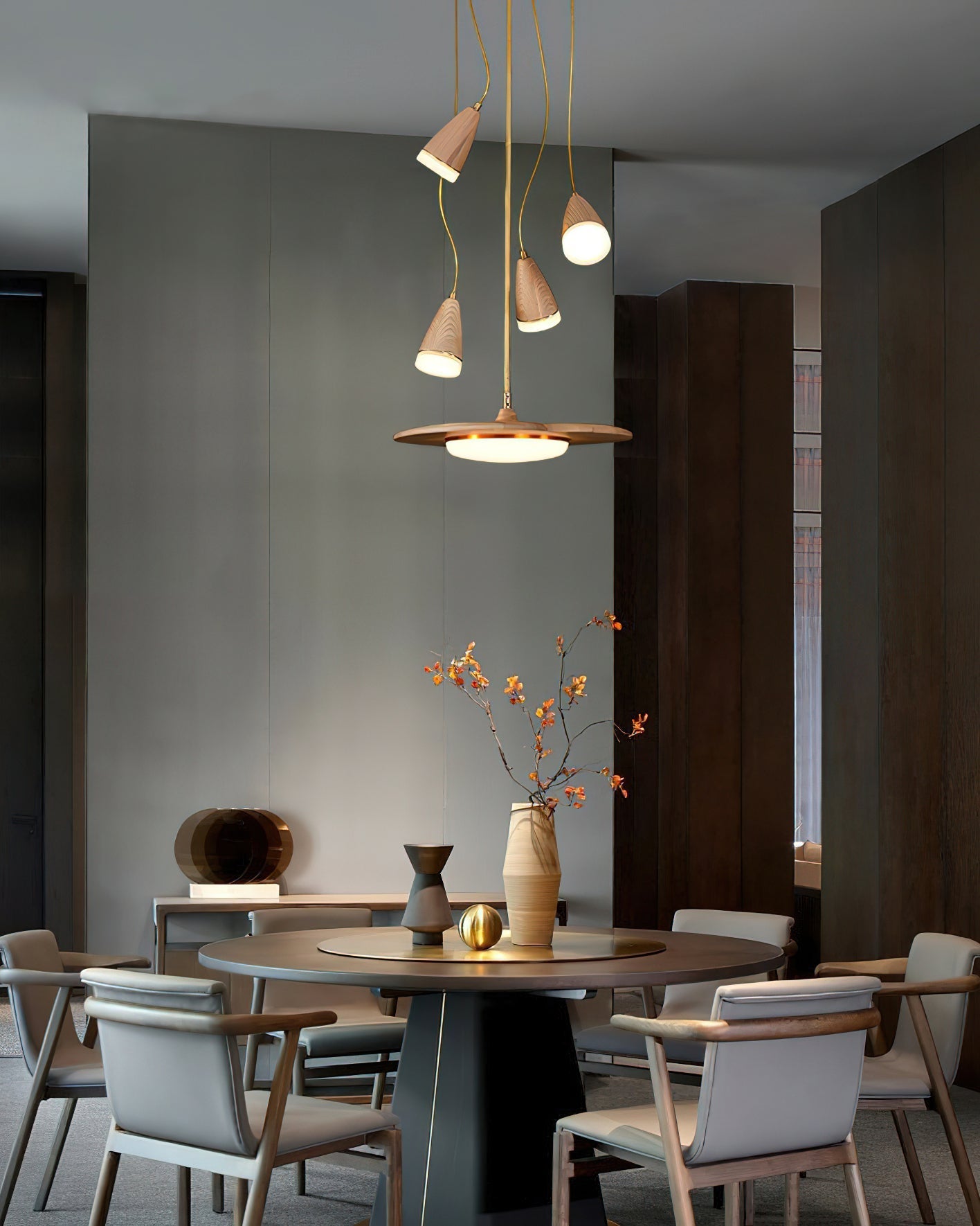 Calder Chandelier LED Blossom-Neutral Decor