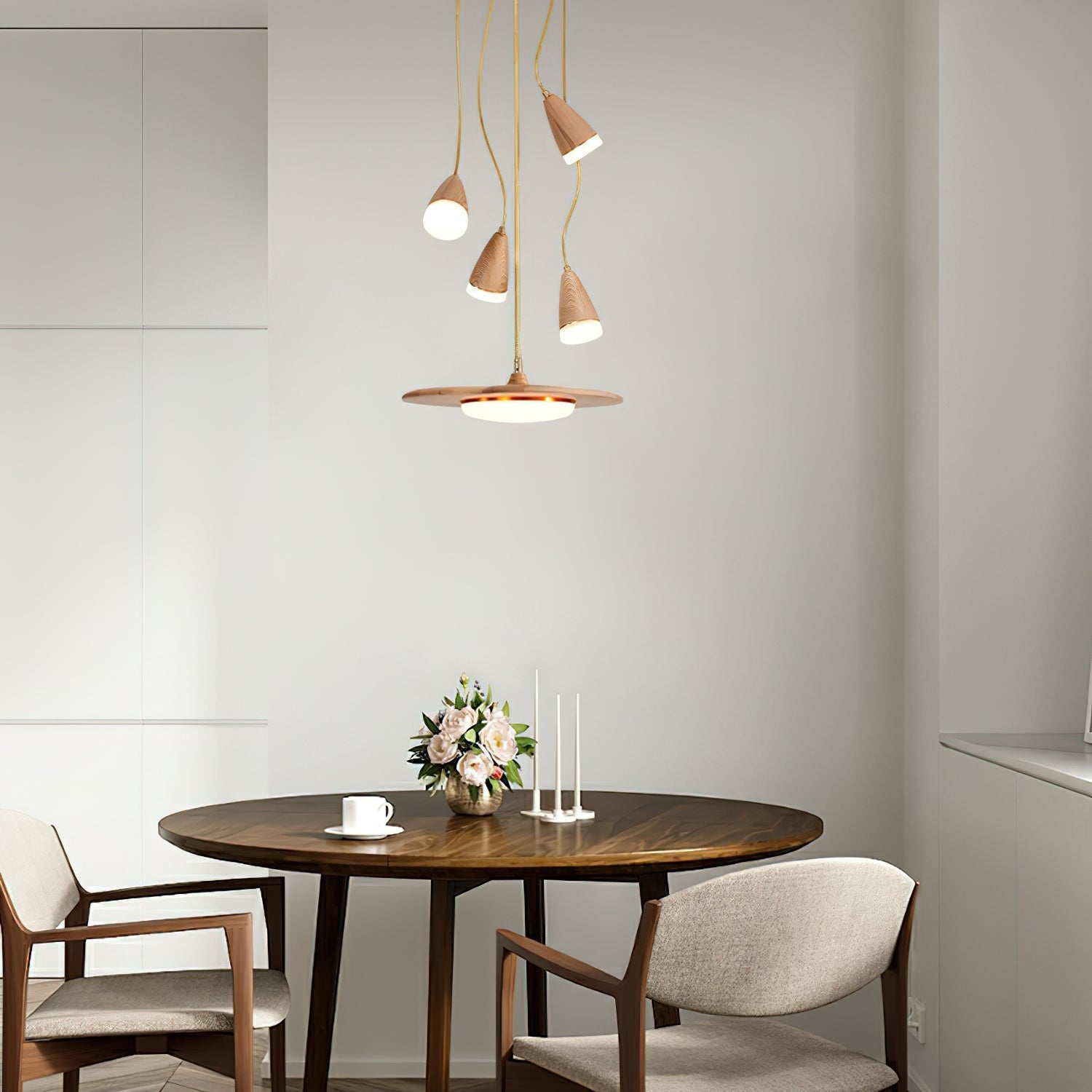 Calder Chandelier LED Blossom-Neutral Decor